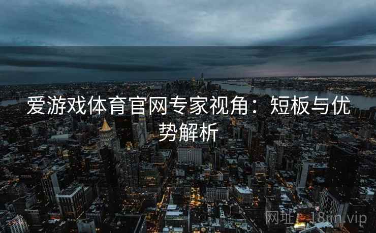 爱游戏体育官网专家视角：短板与优势解析