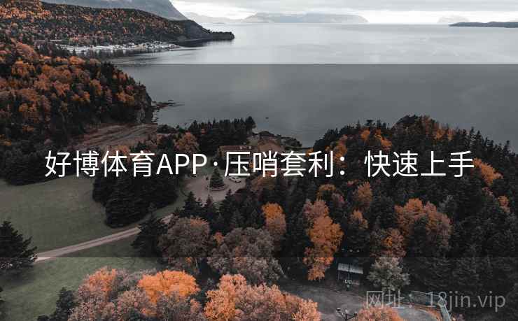 好博体育APP·压哨套利:快速上手